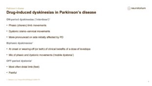 Parkinsons Disease – Course Natural History and Prognosis – slide 9